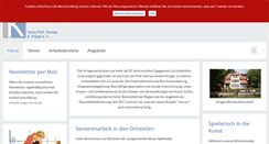 Desktop Screenshot of kruegerverein.de
